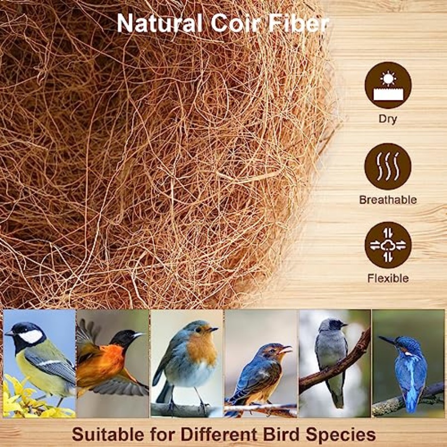 PCS Coconut Fiber for Bird Nes - đánh giá và giá Substrate Coconut Fiber