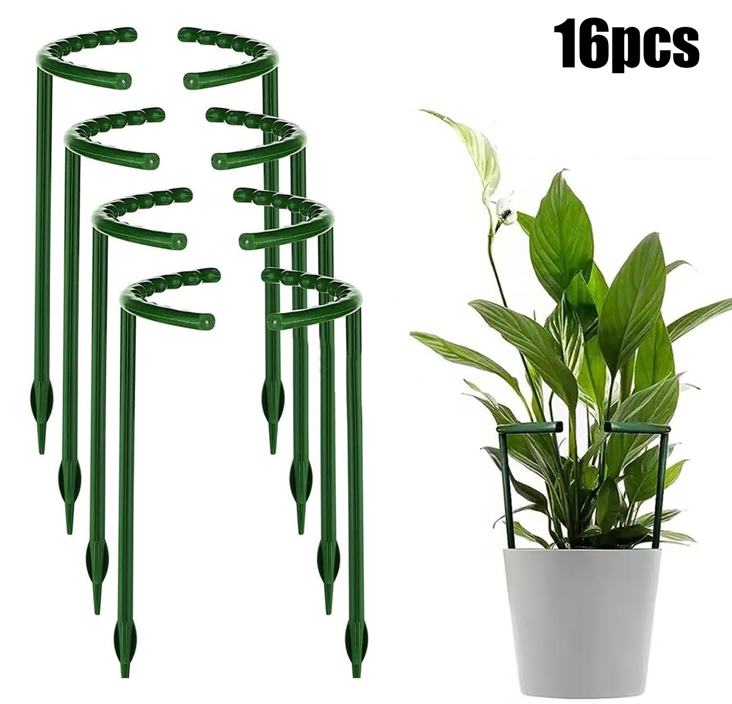1/16pcs Plant Support Stake Fl - đánh giá và giá Vine Climbing Plastic