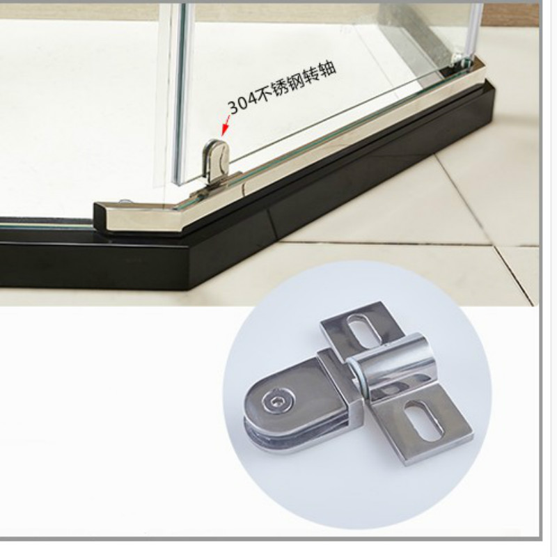 Bathroom glass door clip/clamp - đánh giá và giá Glass Door Hinge