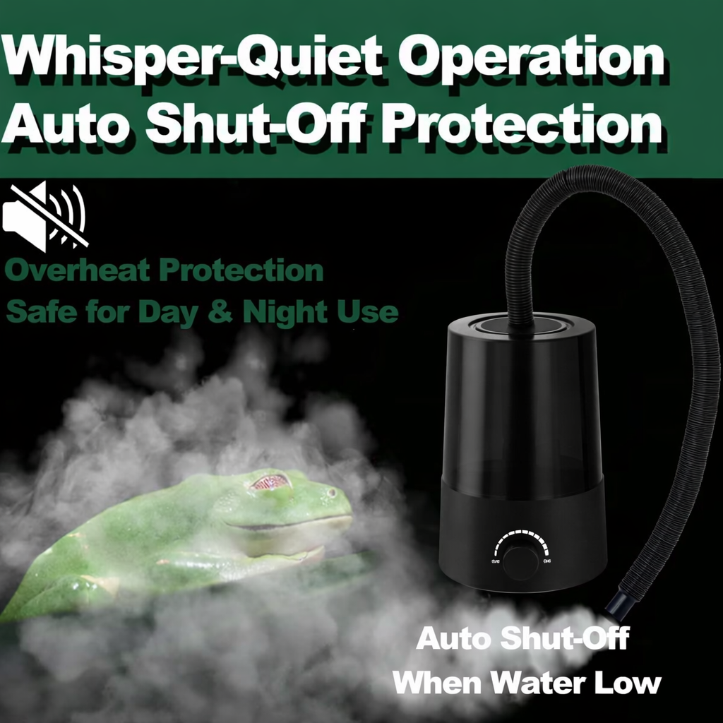 Reptile Humidifier Terrarium F - đánh giá và giá Terrarium Fogger Ultrasonic