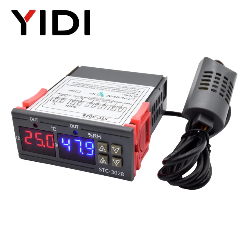 STC-3028 LED Digital Thermosta - đánh giá và giá Digital Hygrometer Probe