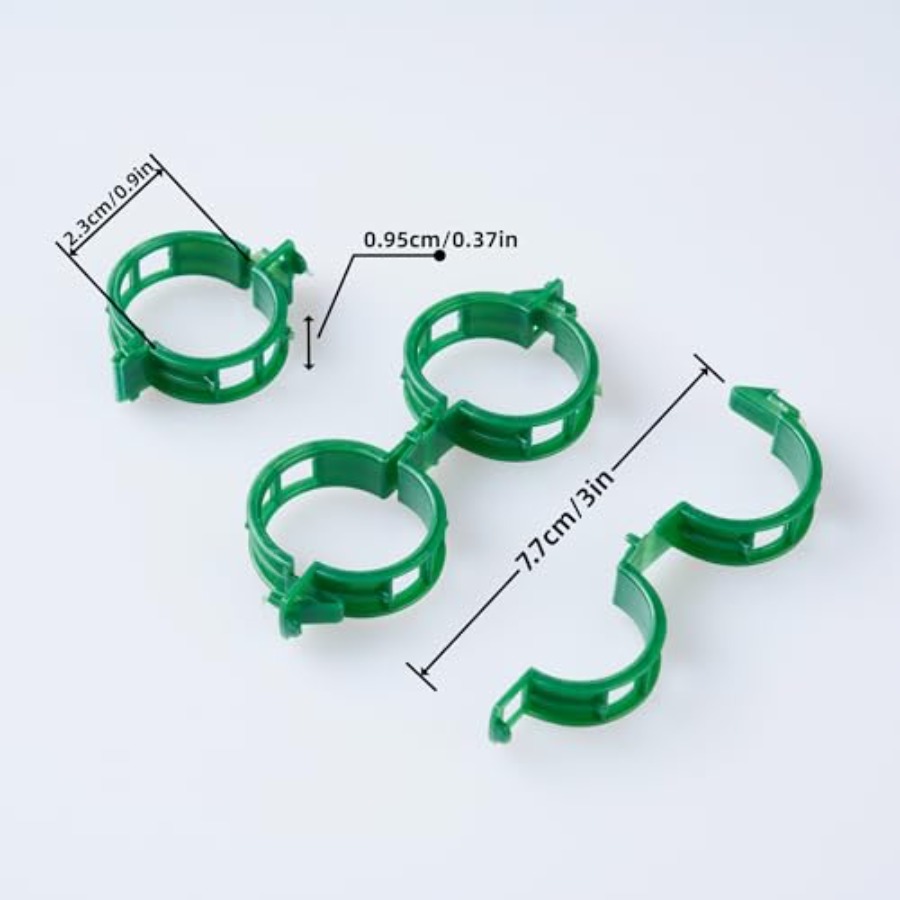 100 Pcs Plant Support Clips Pl - đánh giá và giá Vine Climbing Plastic
