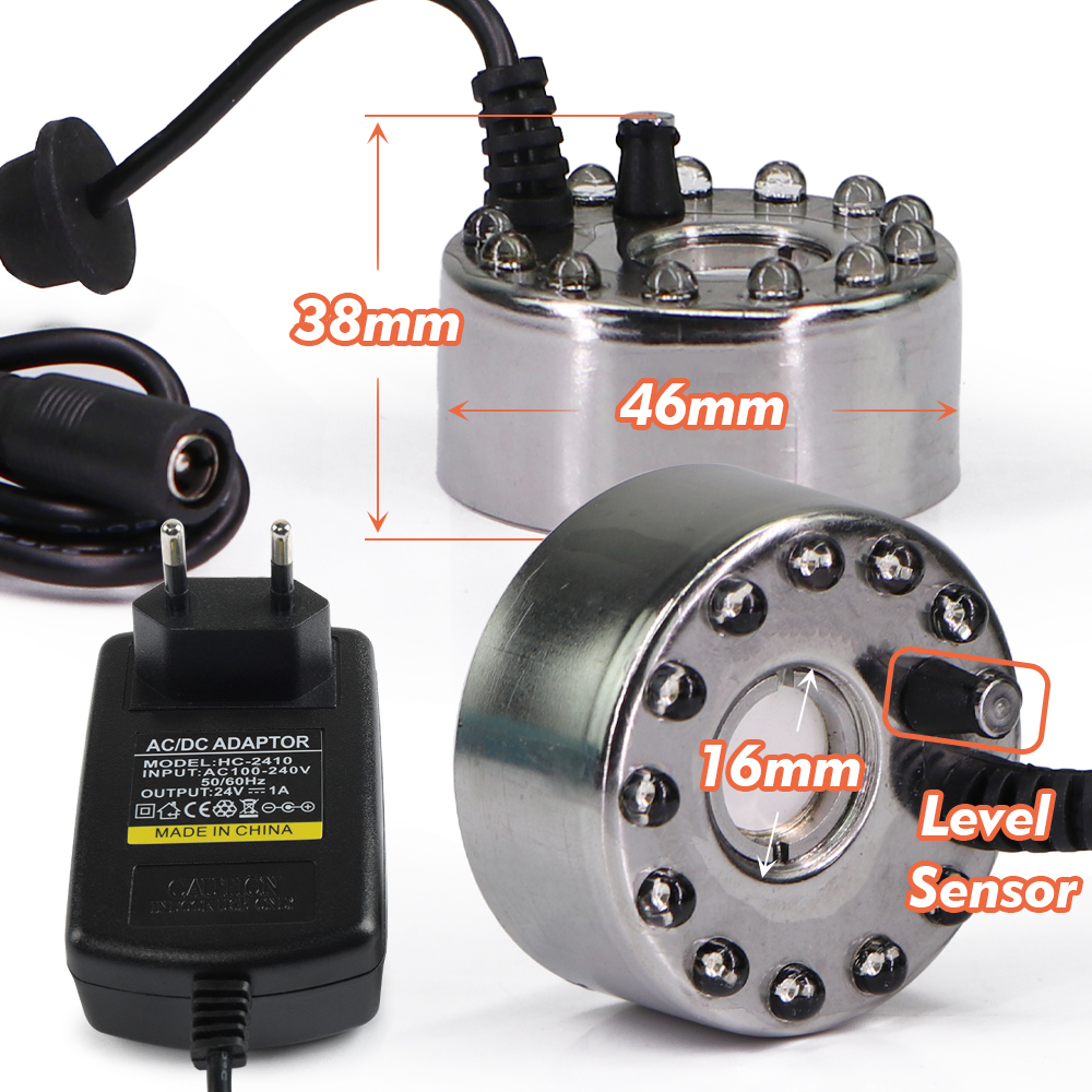 Ultrasonic Mist Maker Fogger w - đánh giá và giá Terrarium Fogger Ultrasonic