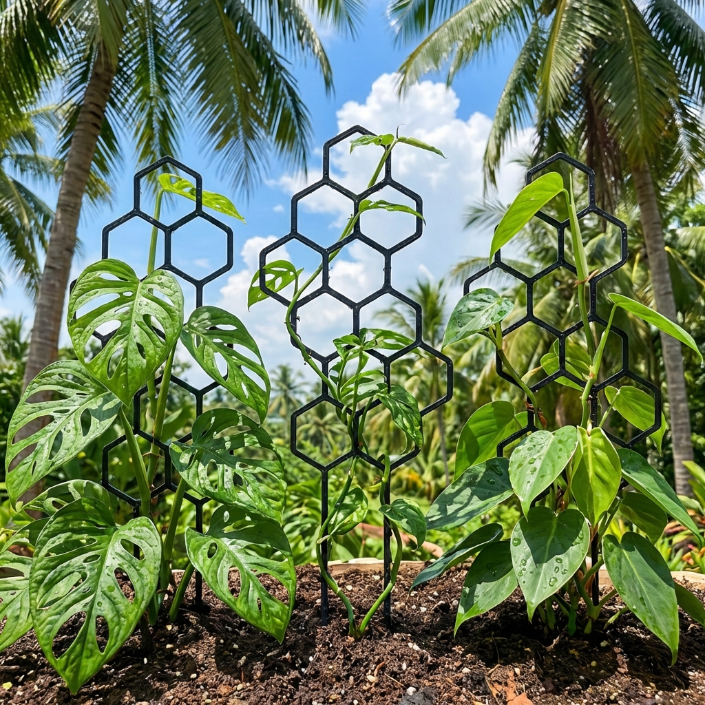Two Climbing Plant Training De - đánh giá và giá Vine Climbing Plastic
