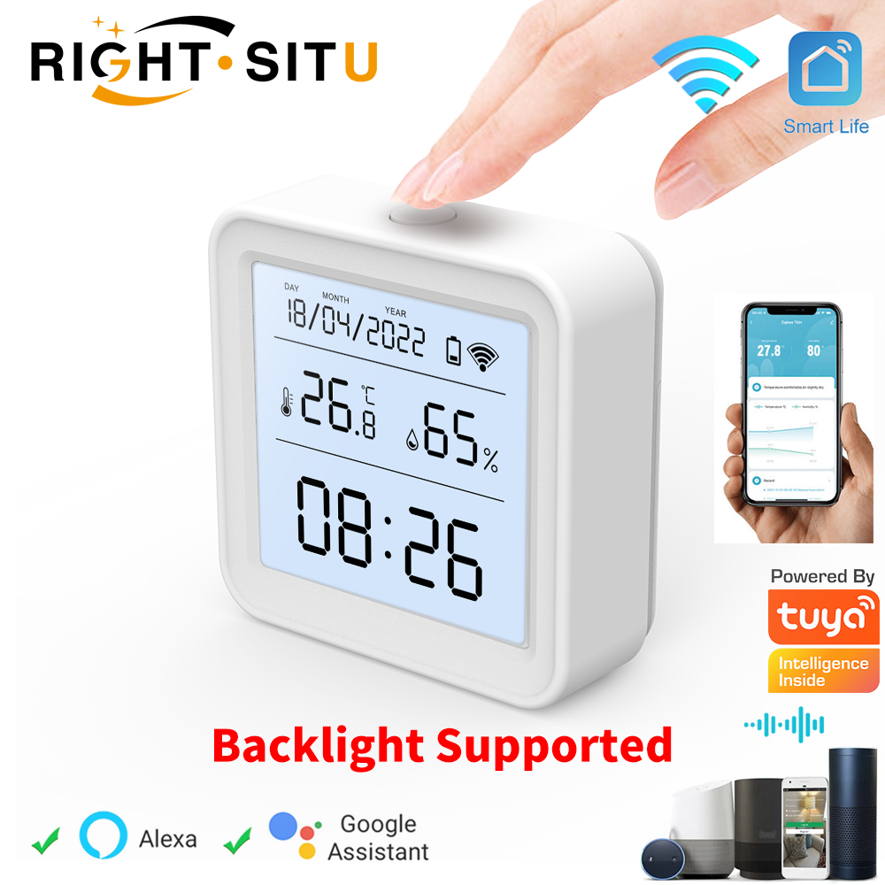 Tuya WIFI Temperature Humidity - đánh giá và giá Digital Hygrometer Probe