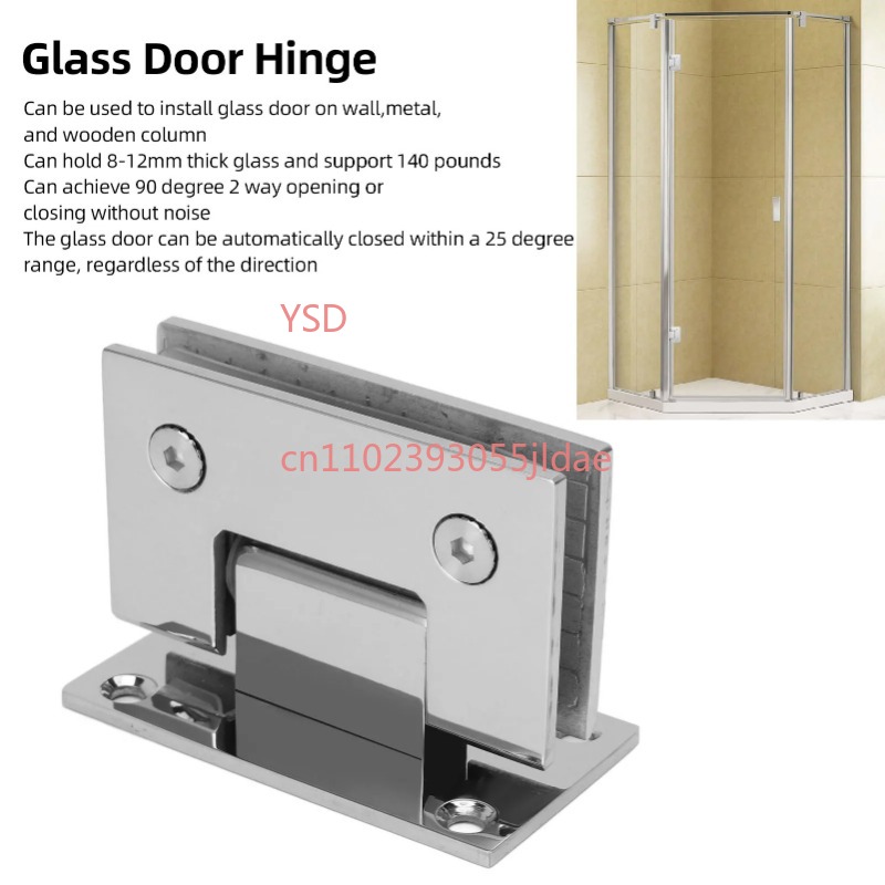 Frameless Glass Door Hinge 90  - đánh giá và giá Glass Door Hinge