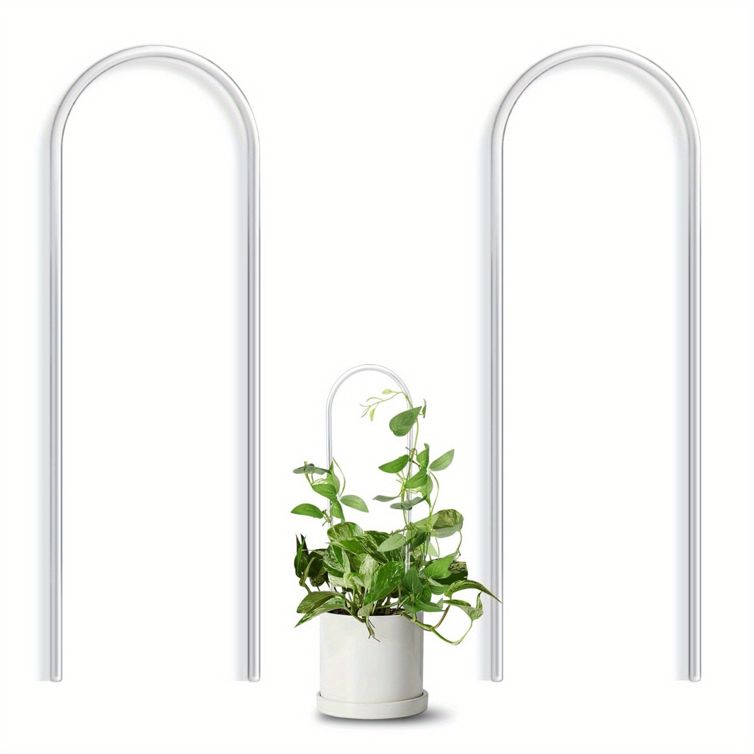 3pc u-shaped acrylic plant cli - đánh giá và giá Vine Climbing Plastic