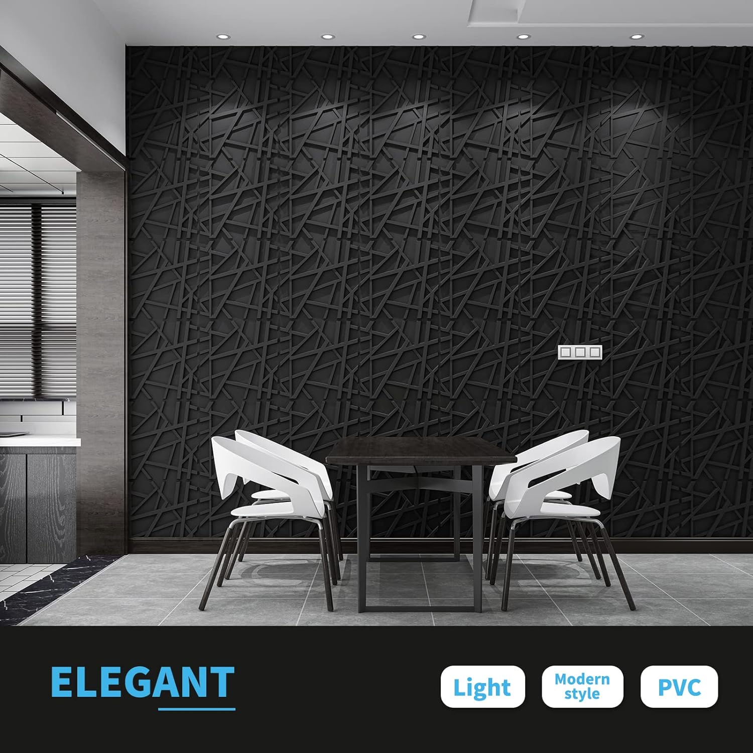 19.7x19.7in PVC Wall Panel Str - đánh giá và giá Pvc Panel Background