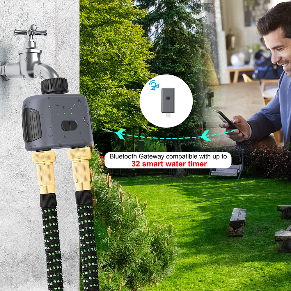 2 Outlets Tuya Smart Garden Wa - đánh giá và giá Timer Dual Outlet