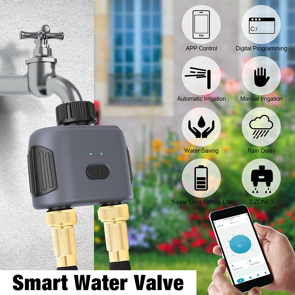 2 Outlets Tuya Smart Garden Wa - đánh giá và giá Timer Dual Outlet