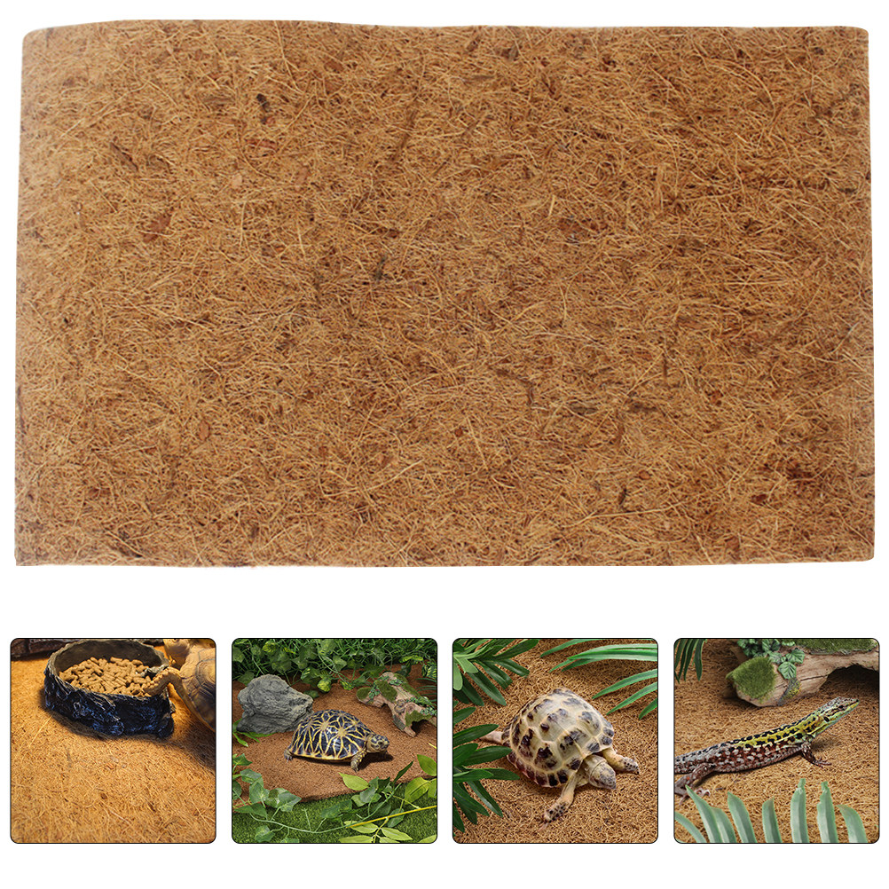 Reptile Terrarium Carpet Natur - đánh giá và giá Substrate Coconut Fiber